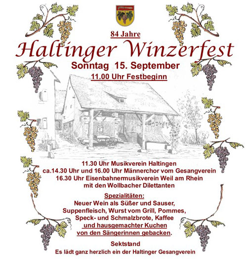 Haltinger Winzerfest